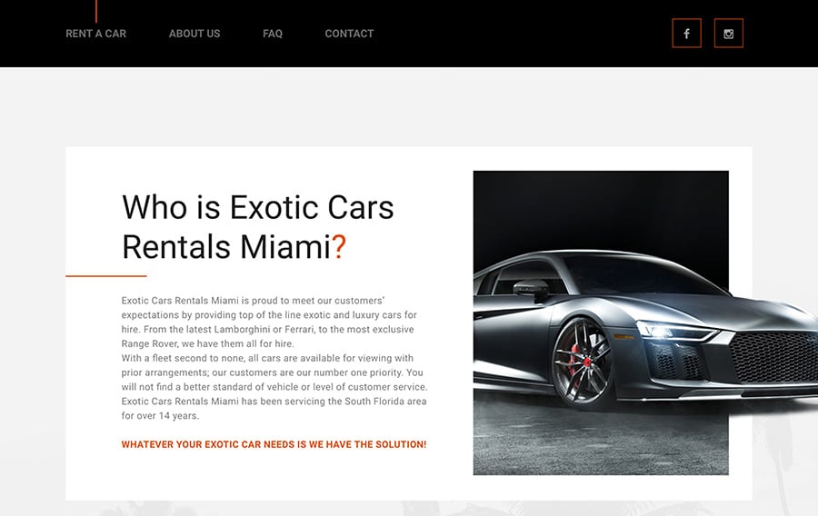 exotic car rentals barcelona