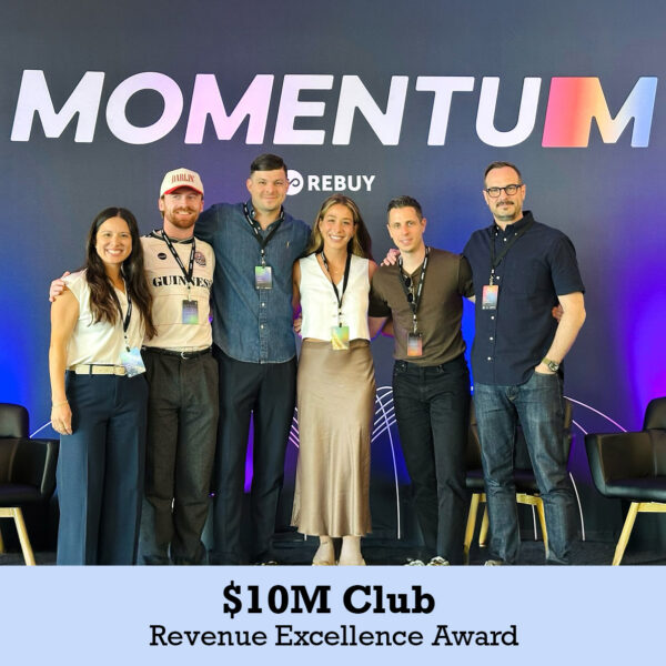$10M Club Award by Rebuy to Absolute Web