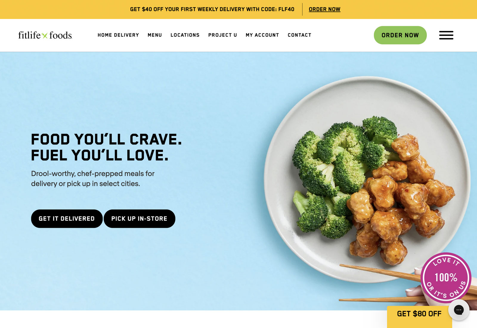 Fitlife Foods: Healthy Prepared Meal Delivery and Pickup