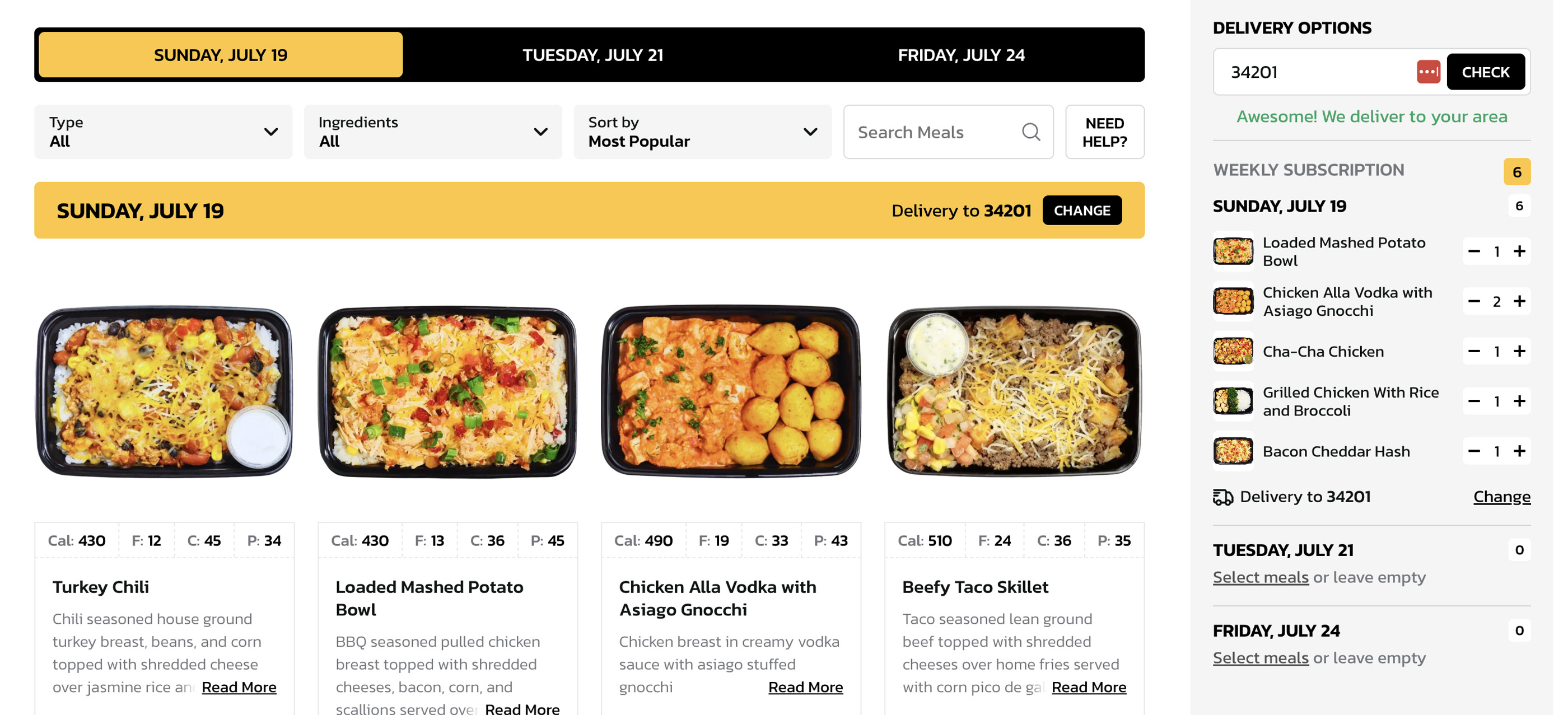 FitEx Meals