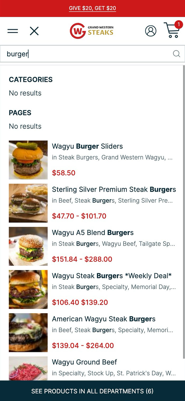 Grand Western Steaks - Image 1