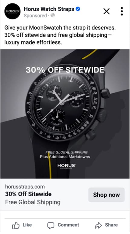 Horus Straps Full Marketing Case Study - Image 4