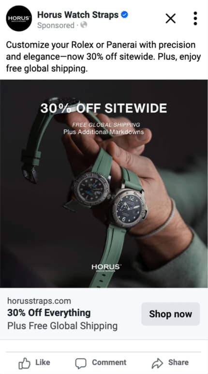 Horus Straps Full Marketing Case Study - Image 5